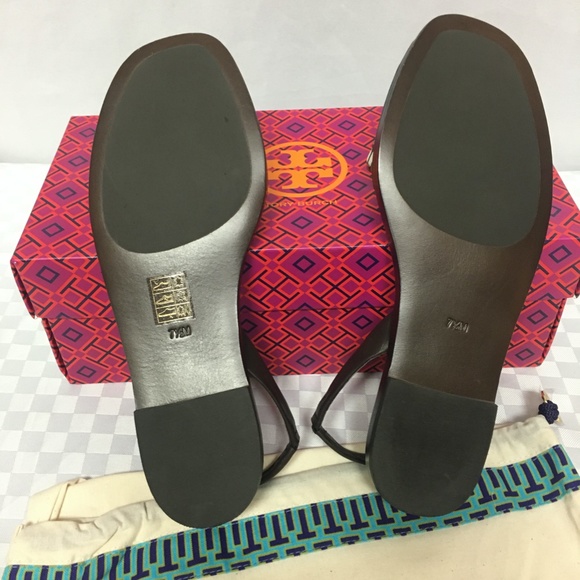 Tory Burch  Emori Flat Sandal  Multi 12158687  7.5 NIB - Picture 5 of 7